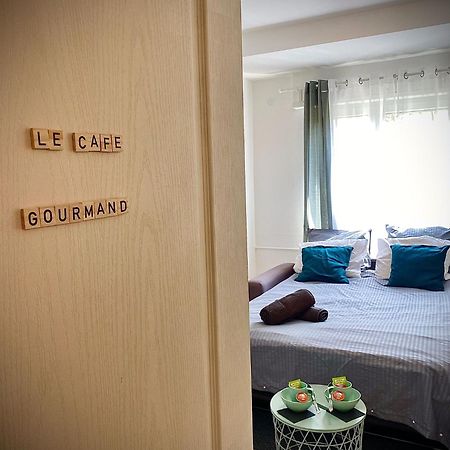 Studio Le Cafe Gourmand - Proche Gare - Coin Tranquille Mulhouse Kültér fotó